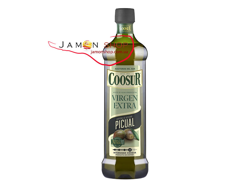 Оливковое масло 1л. COOSUR VIRGEN EXTRA PICUAL (Коосур Пикуаль)